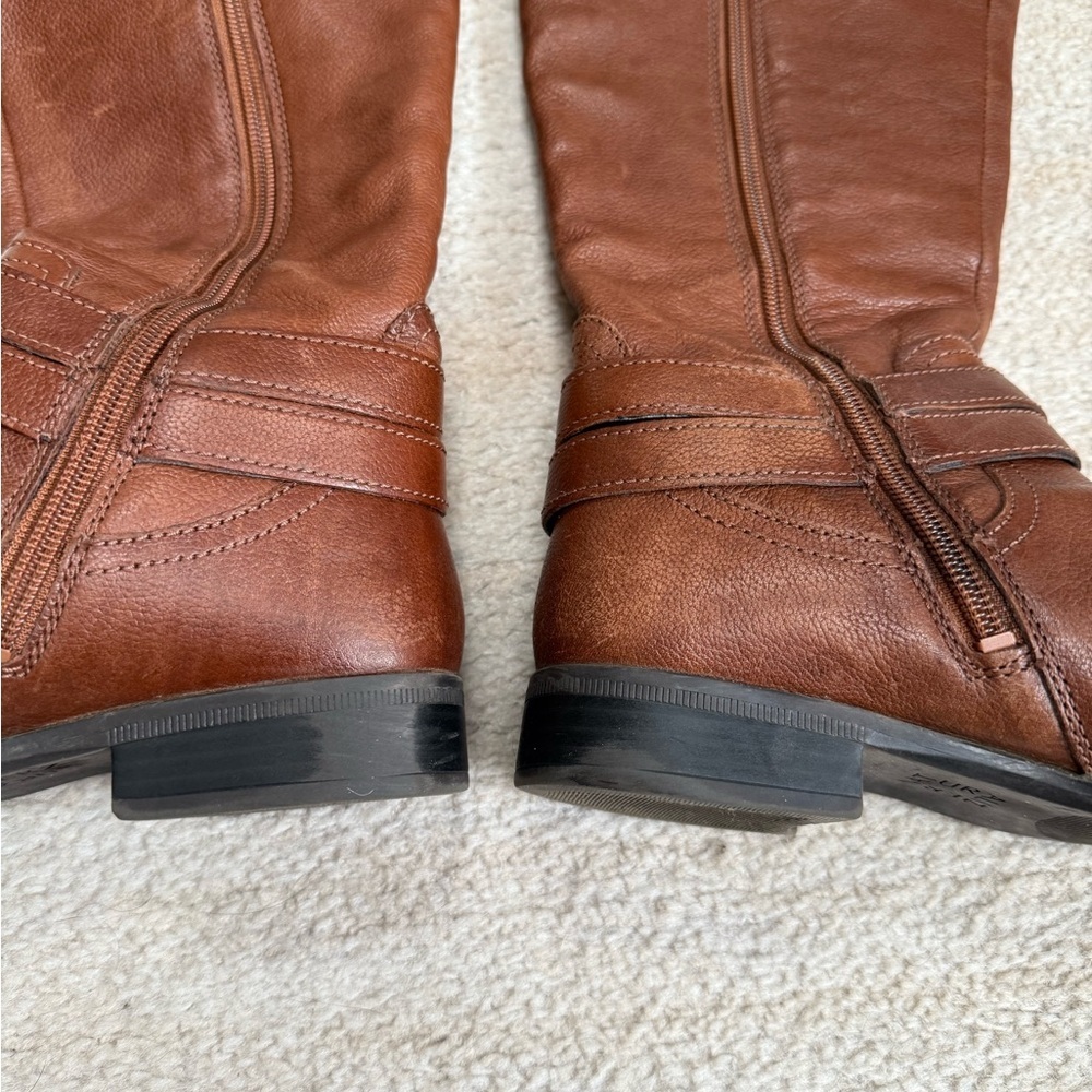 Naturalizer Women’s Brown Riding Boots – Leather Tall Boots - Picture 7 of 8